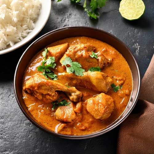 インド風チキンカレー