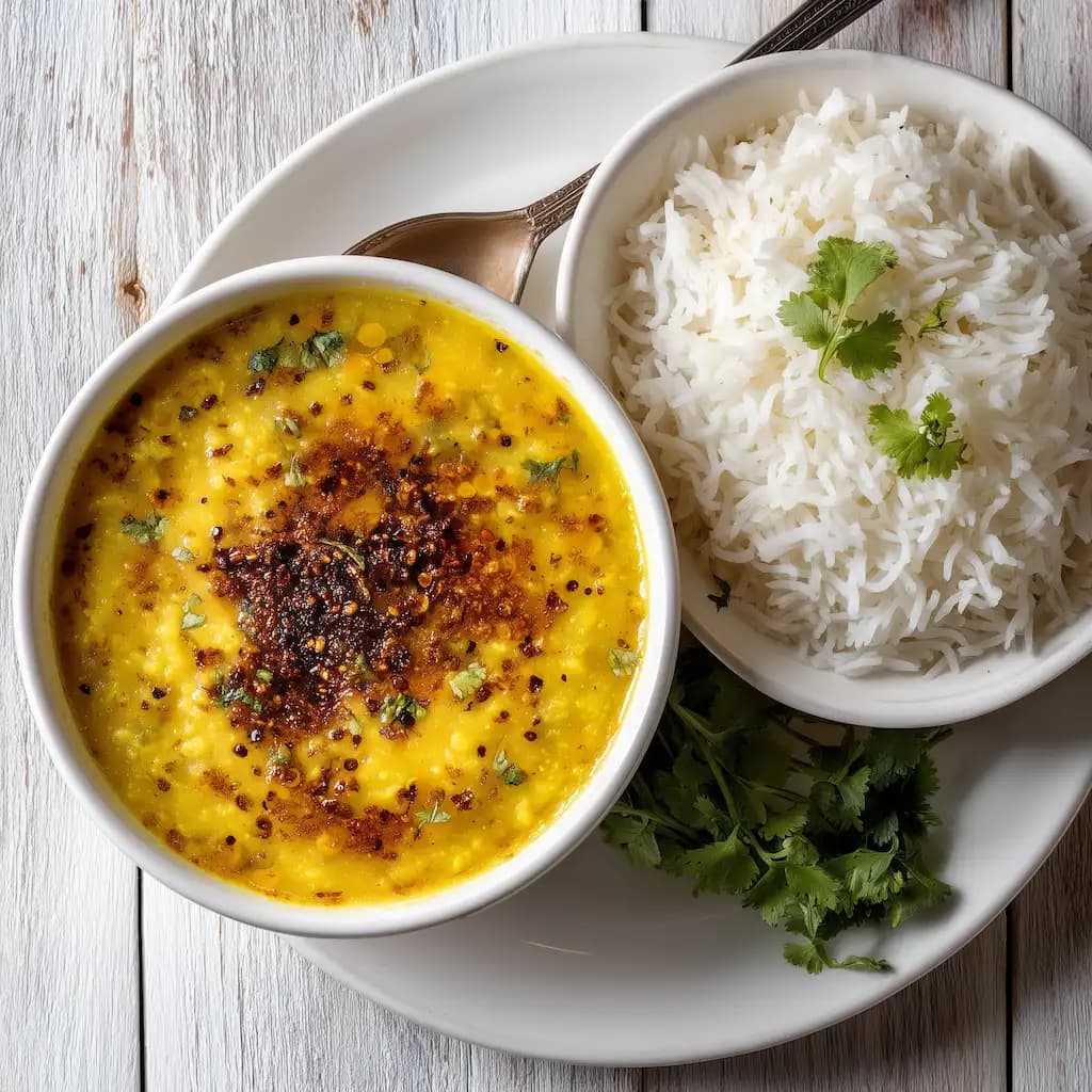 ダール・タルカ(北インド家庭料理・簡単)